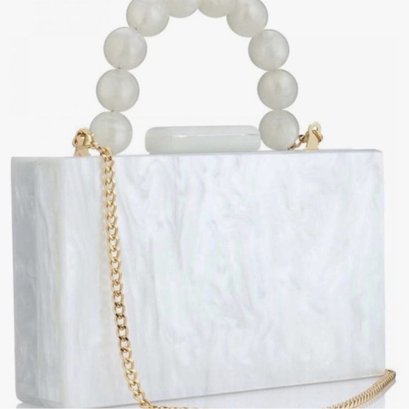 Acrylic white bag - Picture 5 of 5